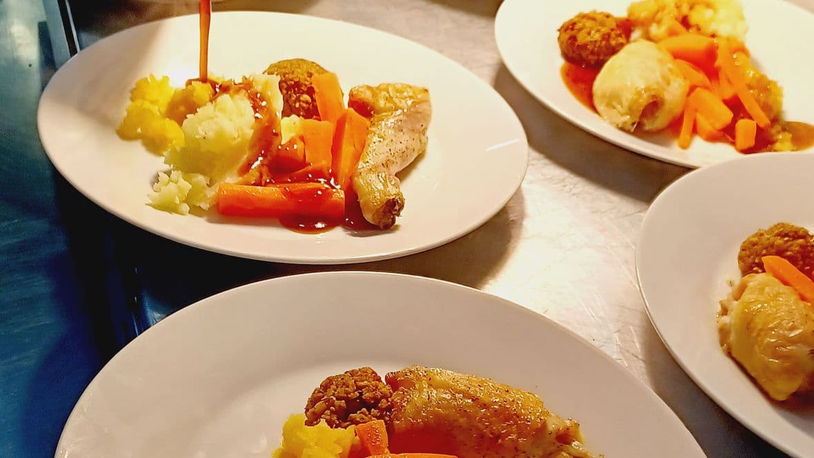 4 One of the £1 meals offered at Café 1759