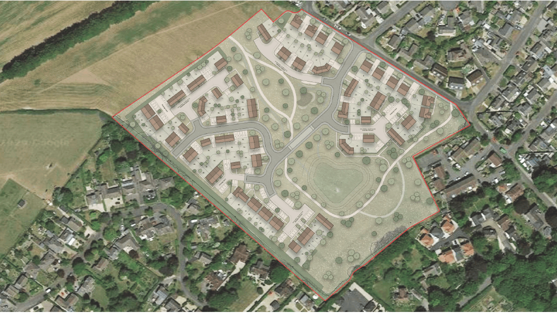 Broadmayne Proposed Site Layout 1