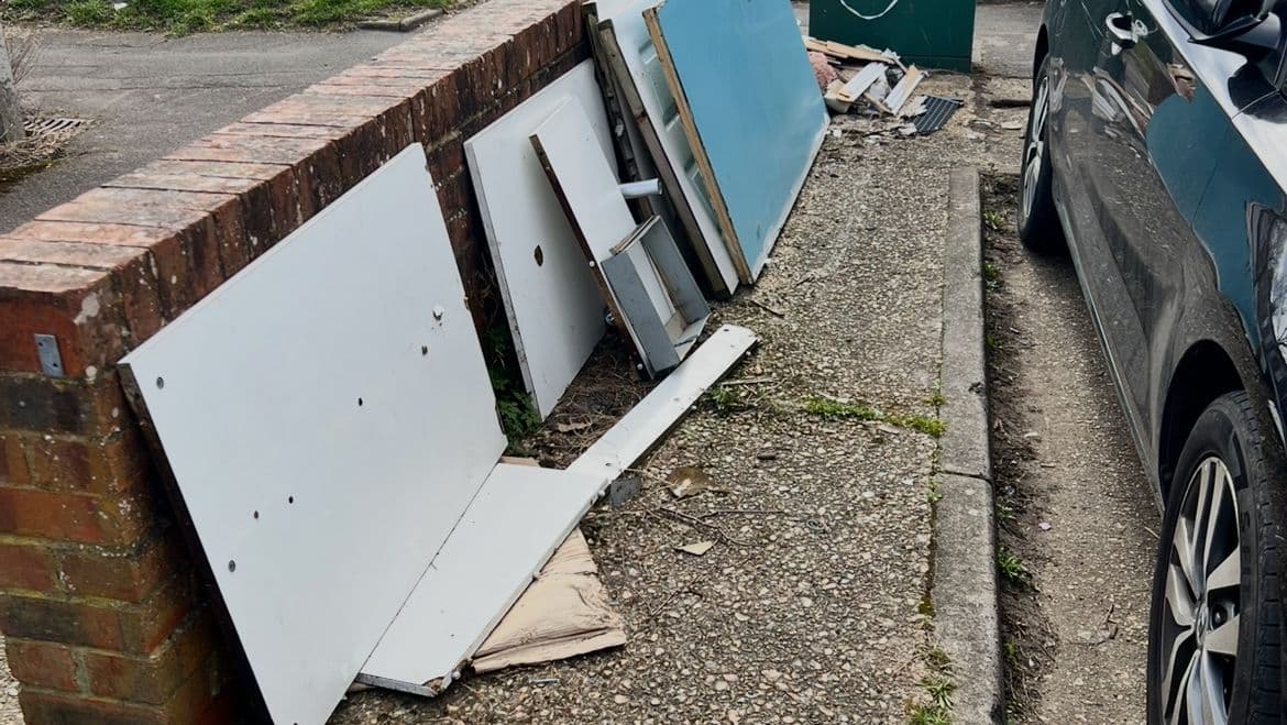 GH 7 Flytipping Before