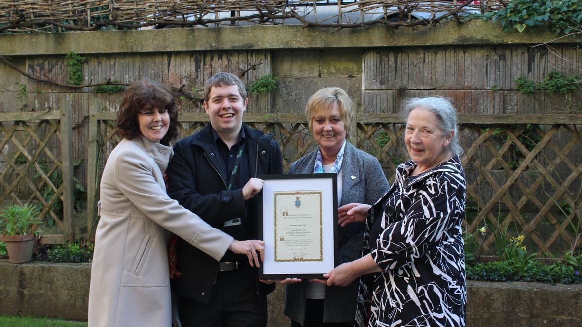 High Sheriff Award Barbara Nigel Shirley Jane Staff Volunteer (4)