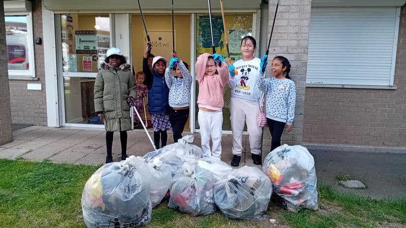 Longwood Park Litter Pick Q1 2025