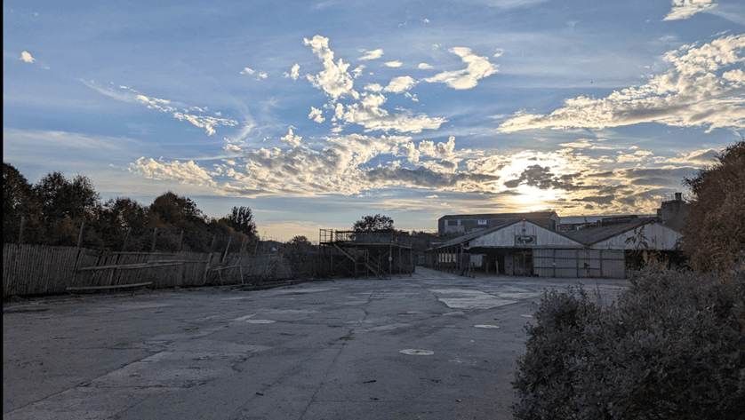 Original site Blackswarth Road_Charlie Graves