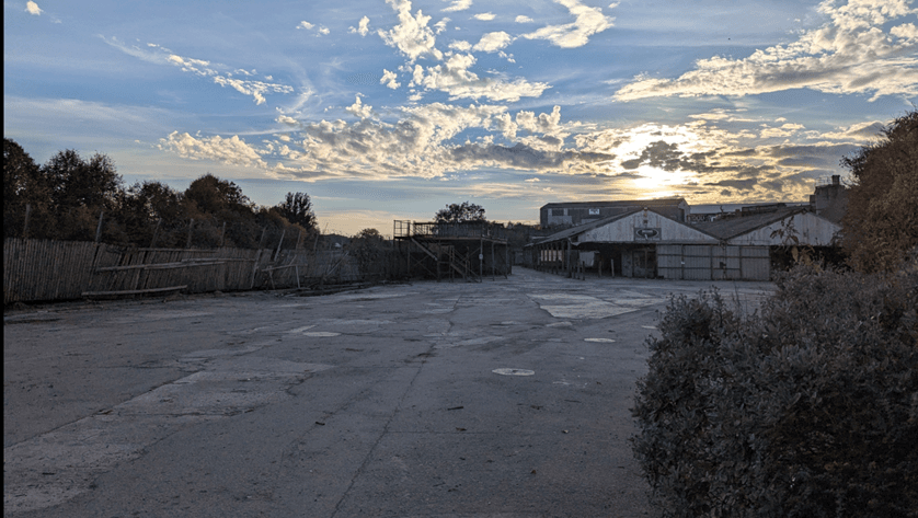 Original site Blackswarth Road_Charlie Graves