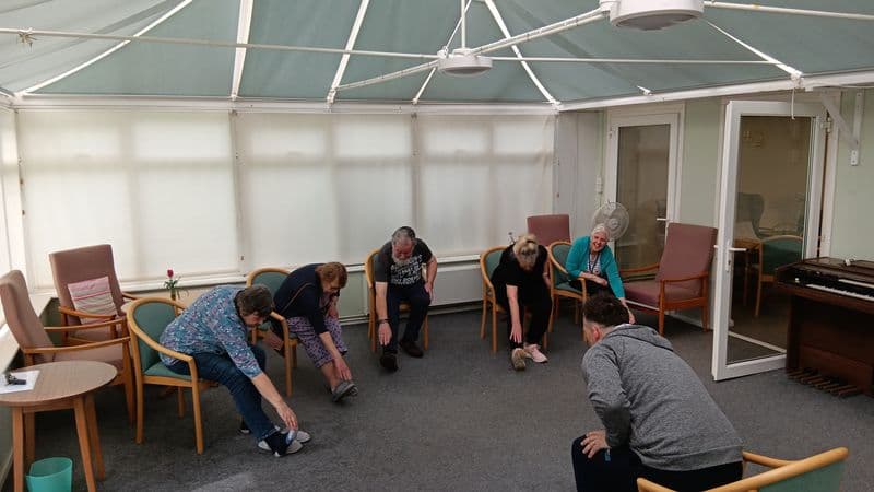 Over 60's exercise classes