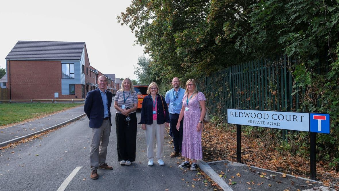 Tynte Road_Entrance to the development