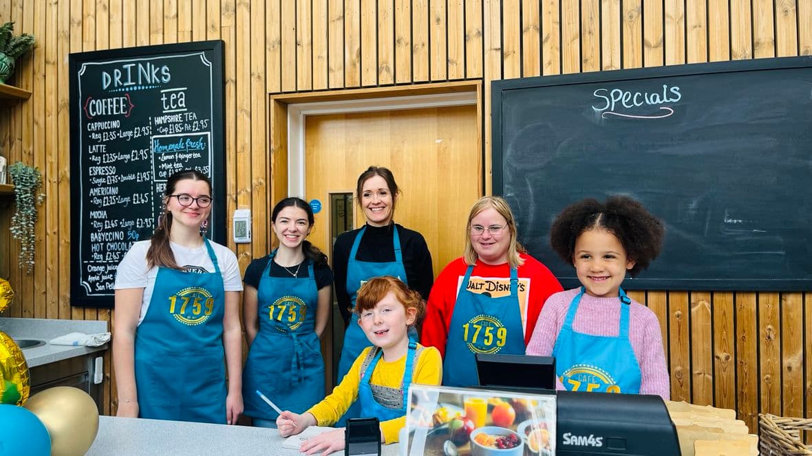 Whitehill & Bordon Cafe 1759 Counter